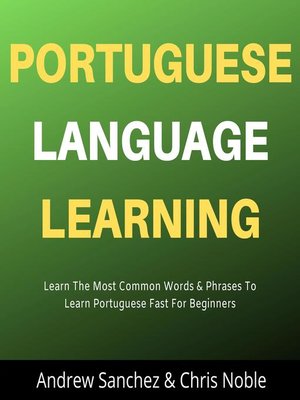 cover image of Portuguese Language Learning